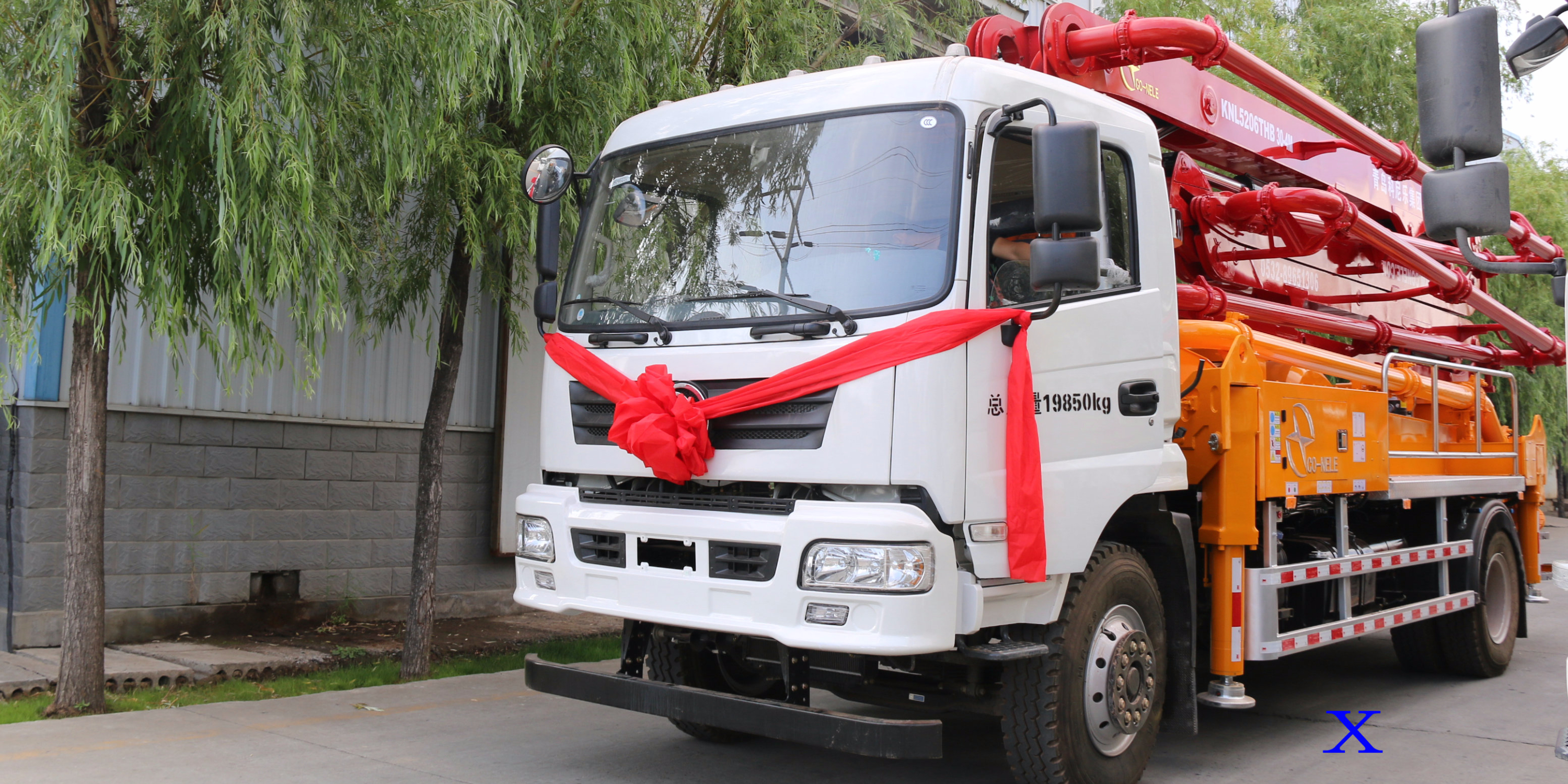 混凝土泵助（zhù）力建設新農（nóng）村