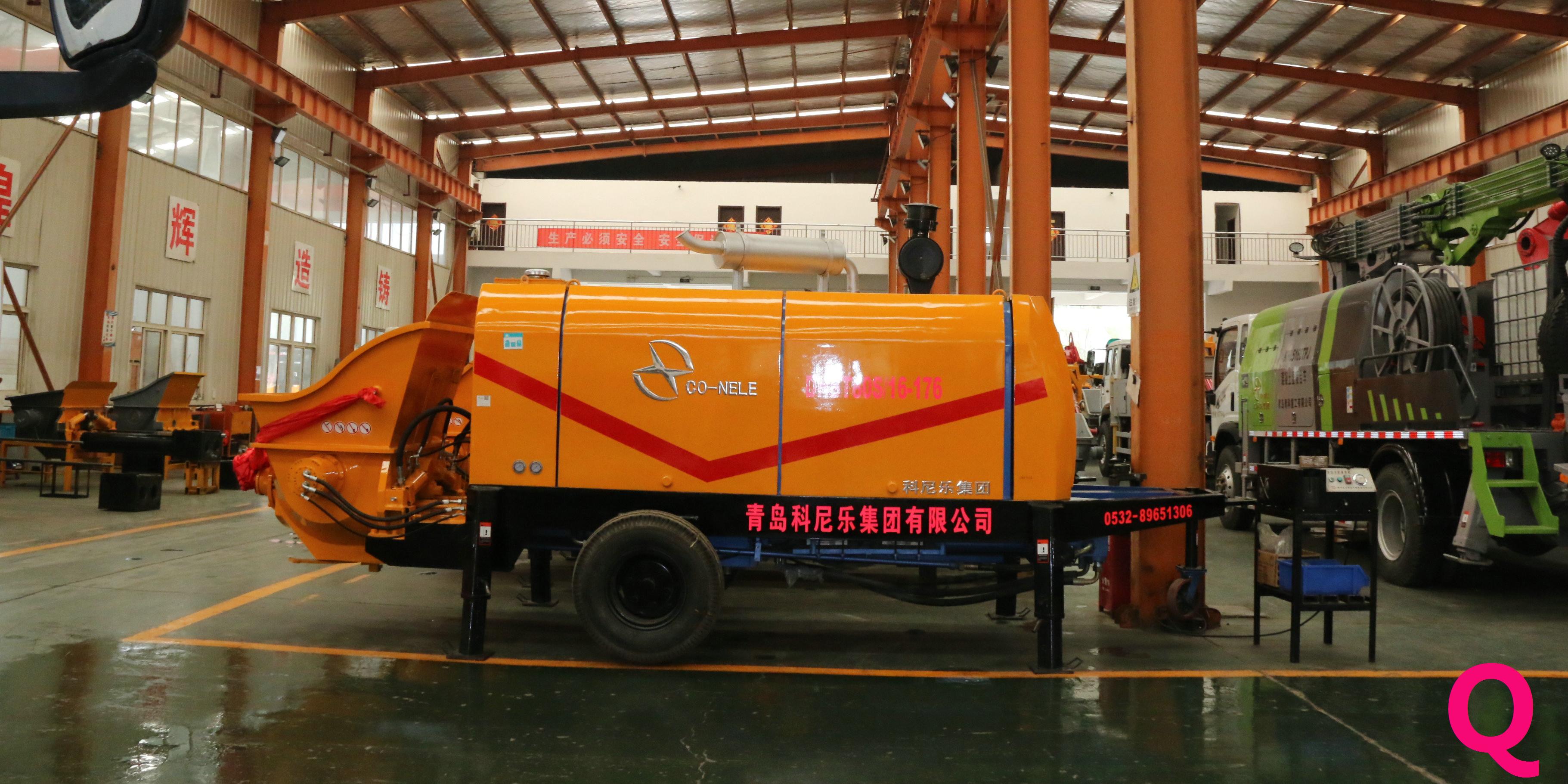 在施工過程中如何（hé）預防小型泵車側翻