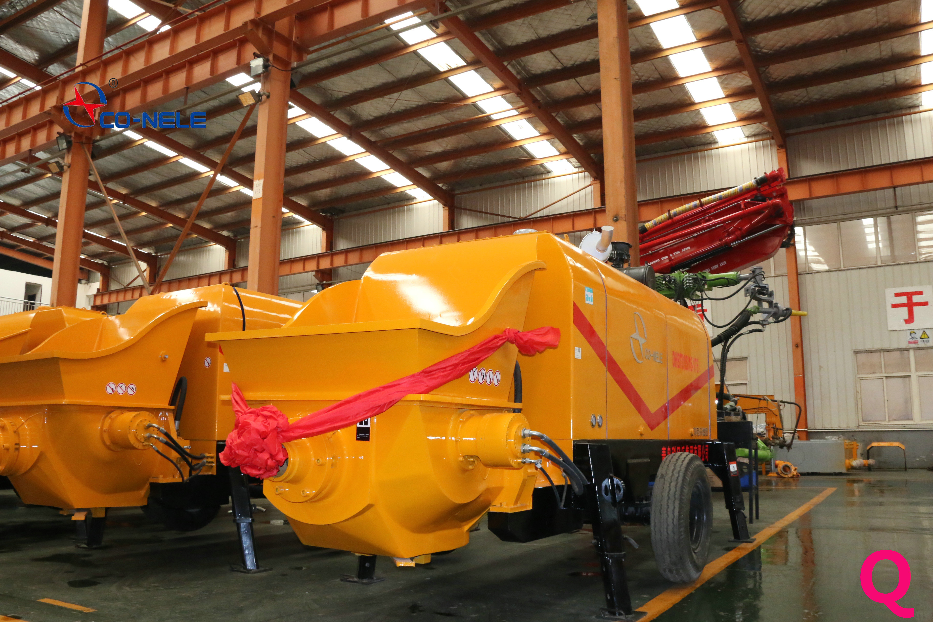 混凝土泵（bèng） 科尼樂混凝土泵