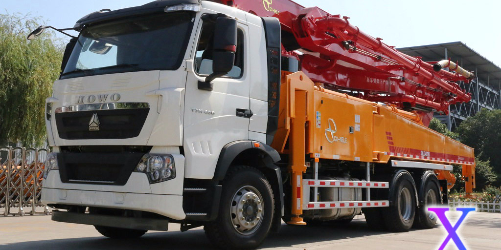 科尼樂小型混凝土泵車施工（gōng）過程中出現斷流解決辦法