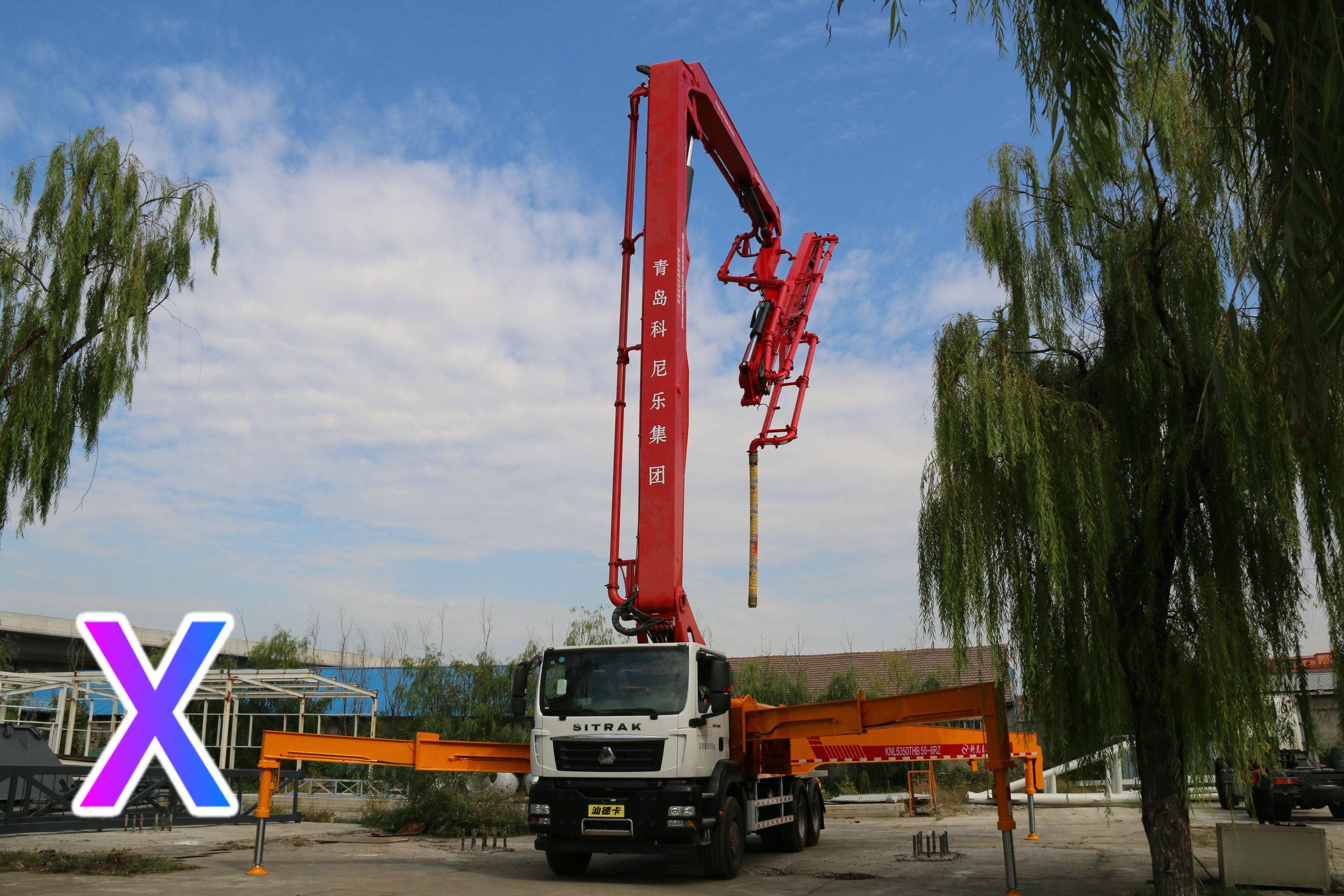 小（xiǎo）型混凝土泵車