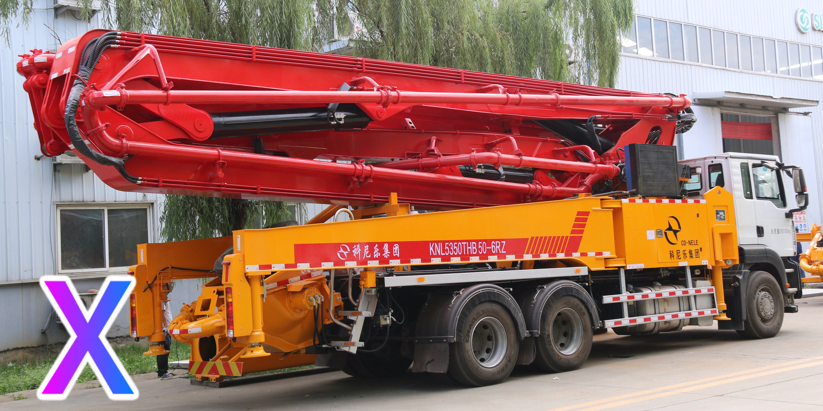 小（xiǎo）型混凝土（tǔ）泵車泵送缸降低換向衝擊力的（de）措施——科尼樂