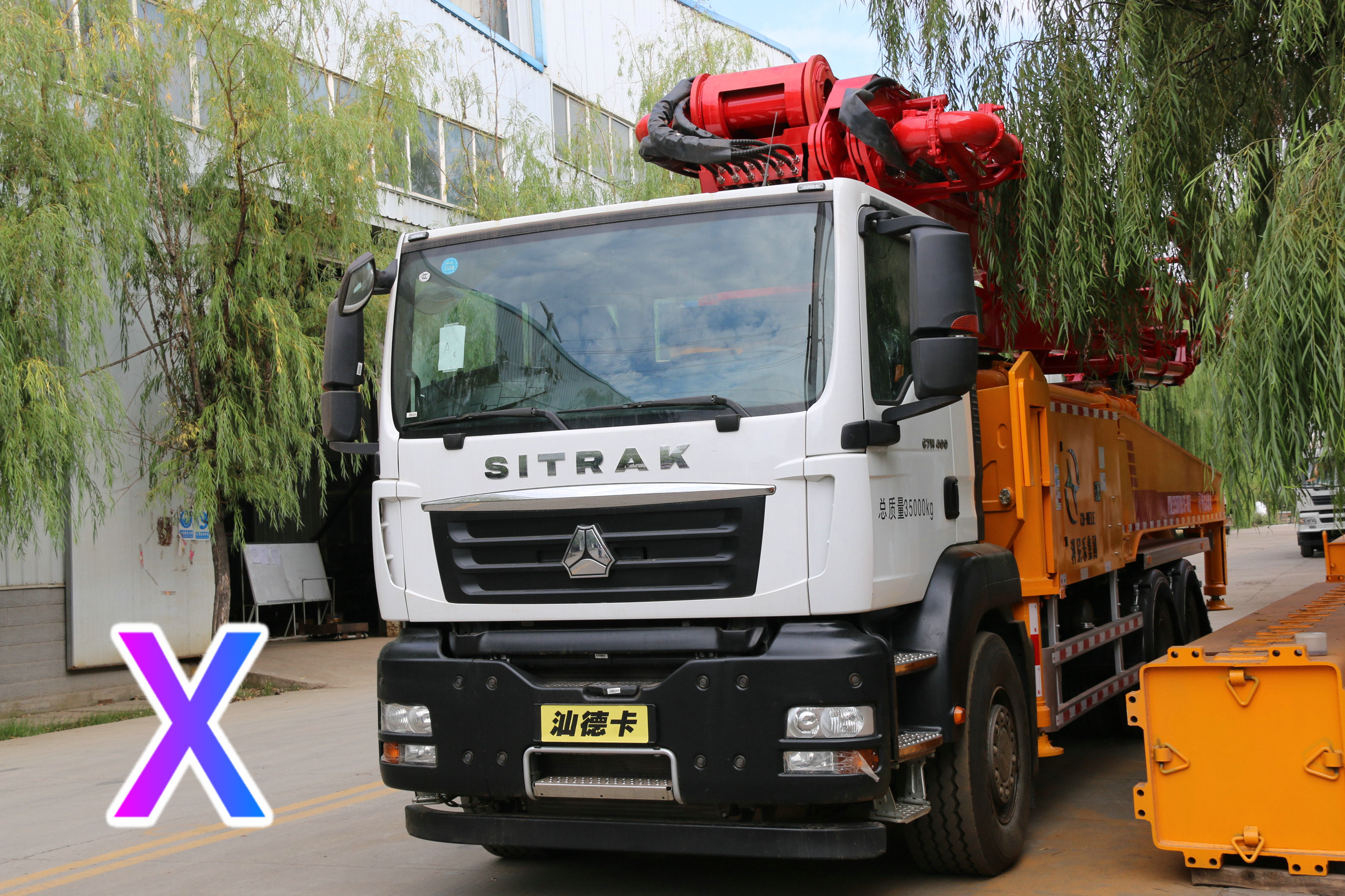 小型混（hún）凝土泵車（chē）