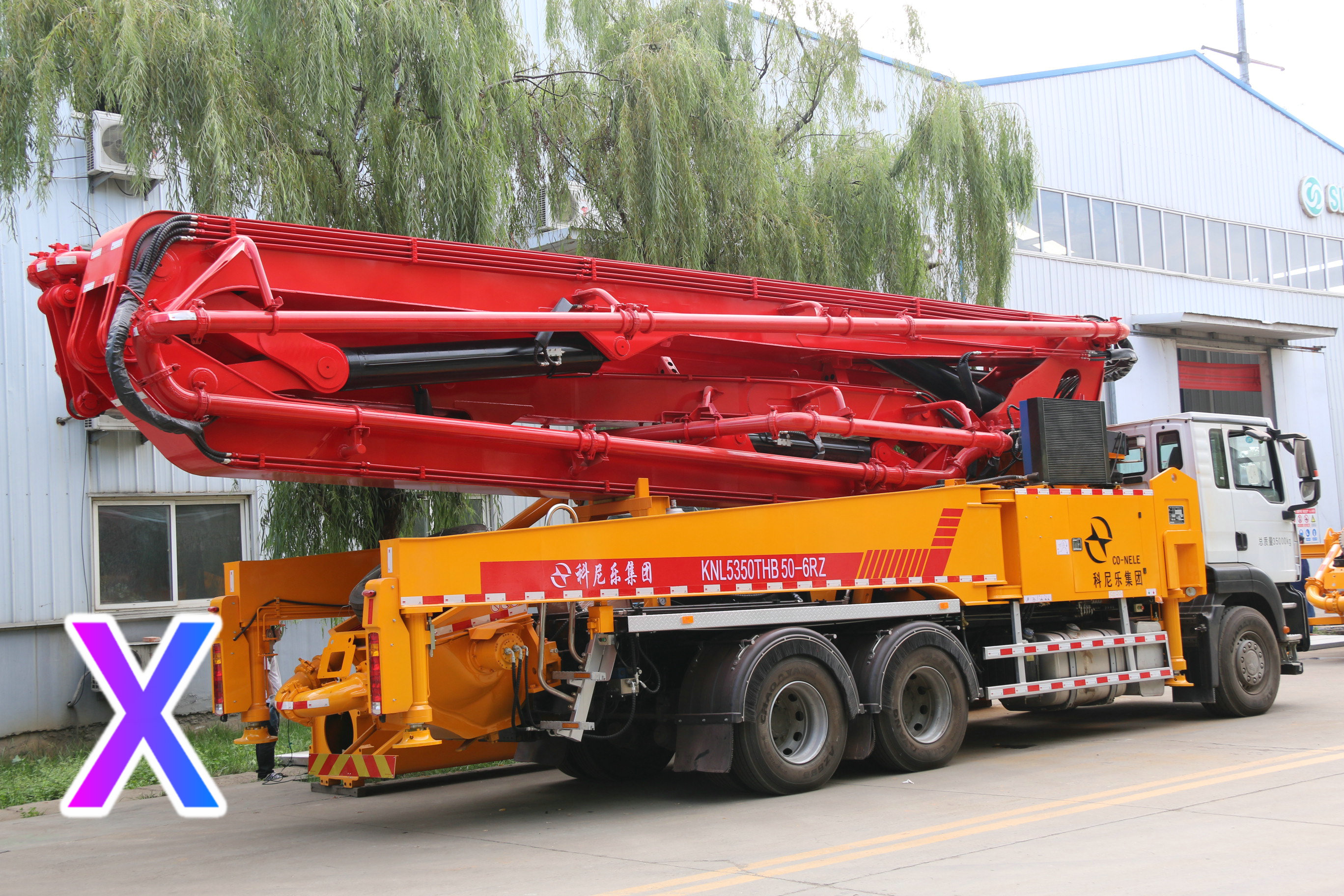 小型（xíng）混凝土泵車