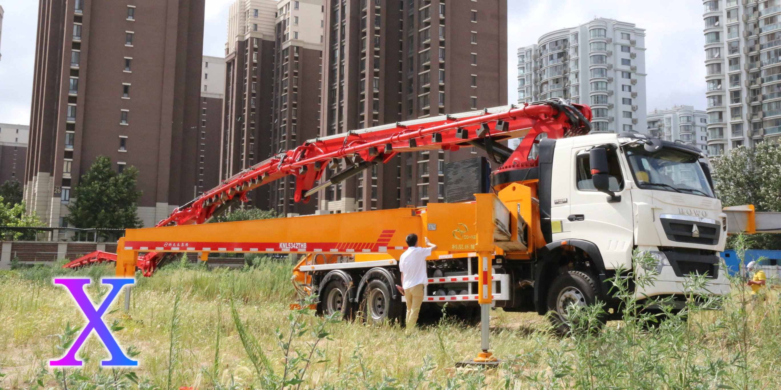 科尼樂小型混凝土泵車（chē）為（wéi）什麽需要潤管劑？