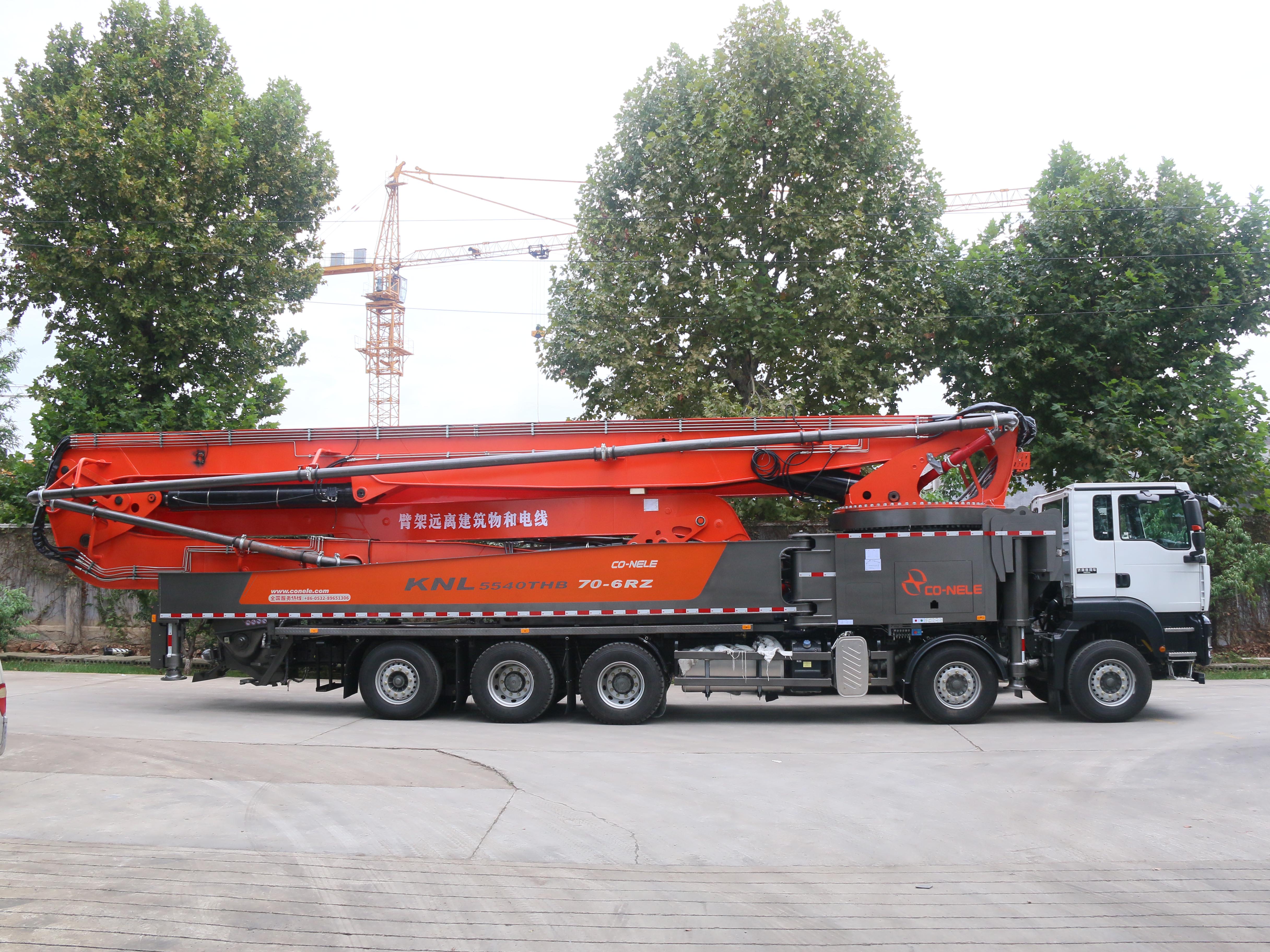 泵車臂架係統出故障時如何處理