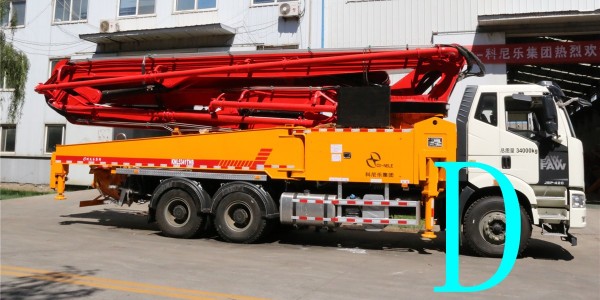 小型混凝土泵車軟管操作（zuò）要注意的細節