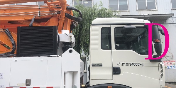 小型（xíng）混凝土泵車有哪些推送機構