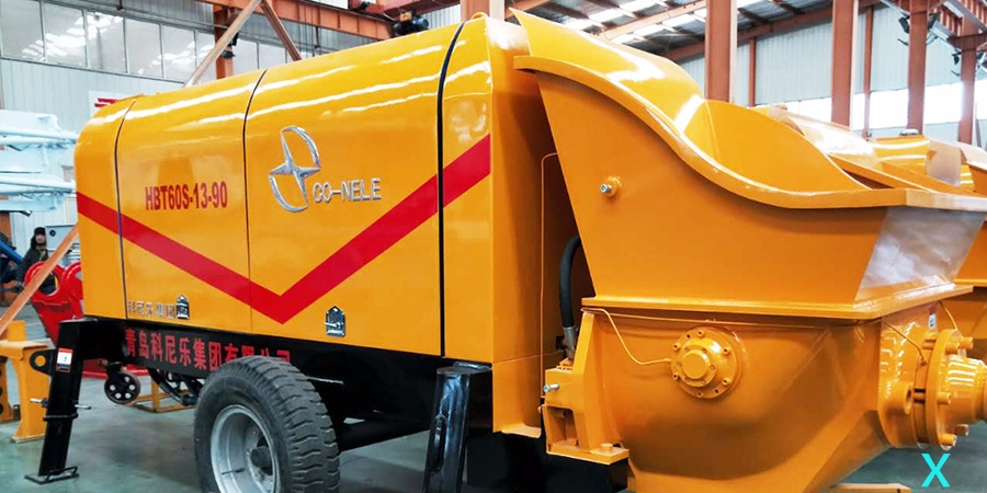 混凝土泵的（de）澆築混凝土的步驟