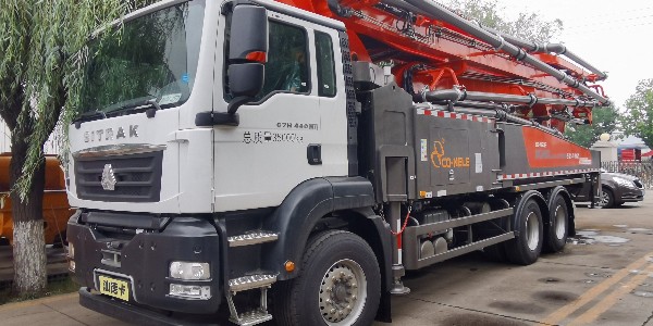 施工結束後要立刻清洗泵車