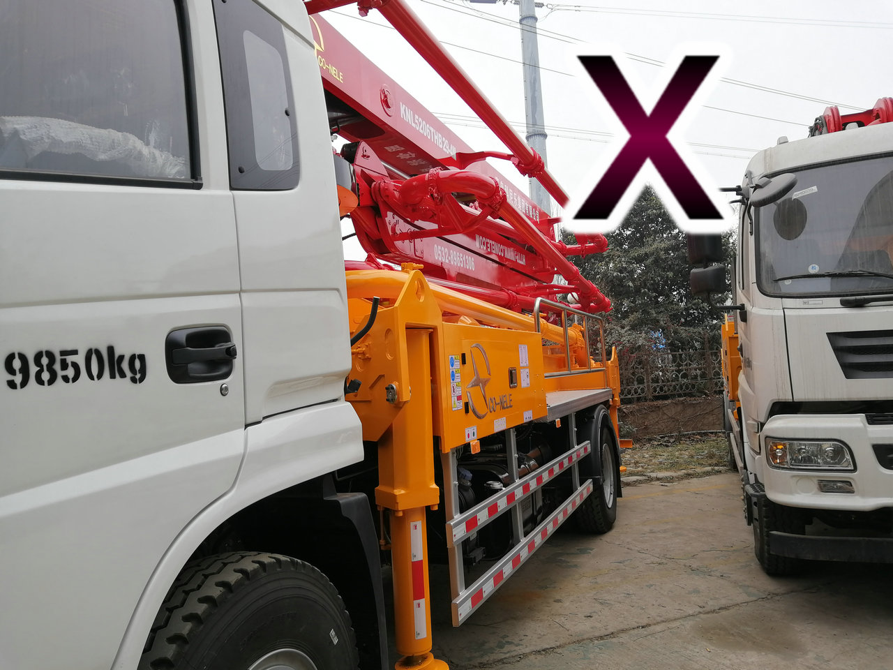 小型泵車青島（dǎo）泵車