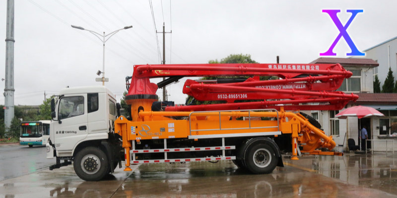 小（xiǎo）型混凝土泵車怎樣正確（què）修複結構件的裂縫