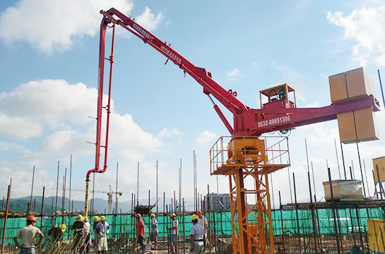 HGY21電梯（tī）井內爬式（shì）液壓布料機