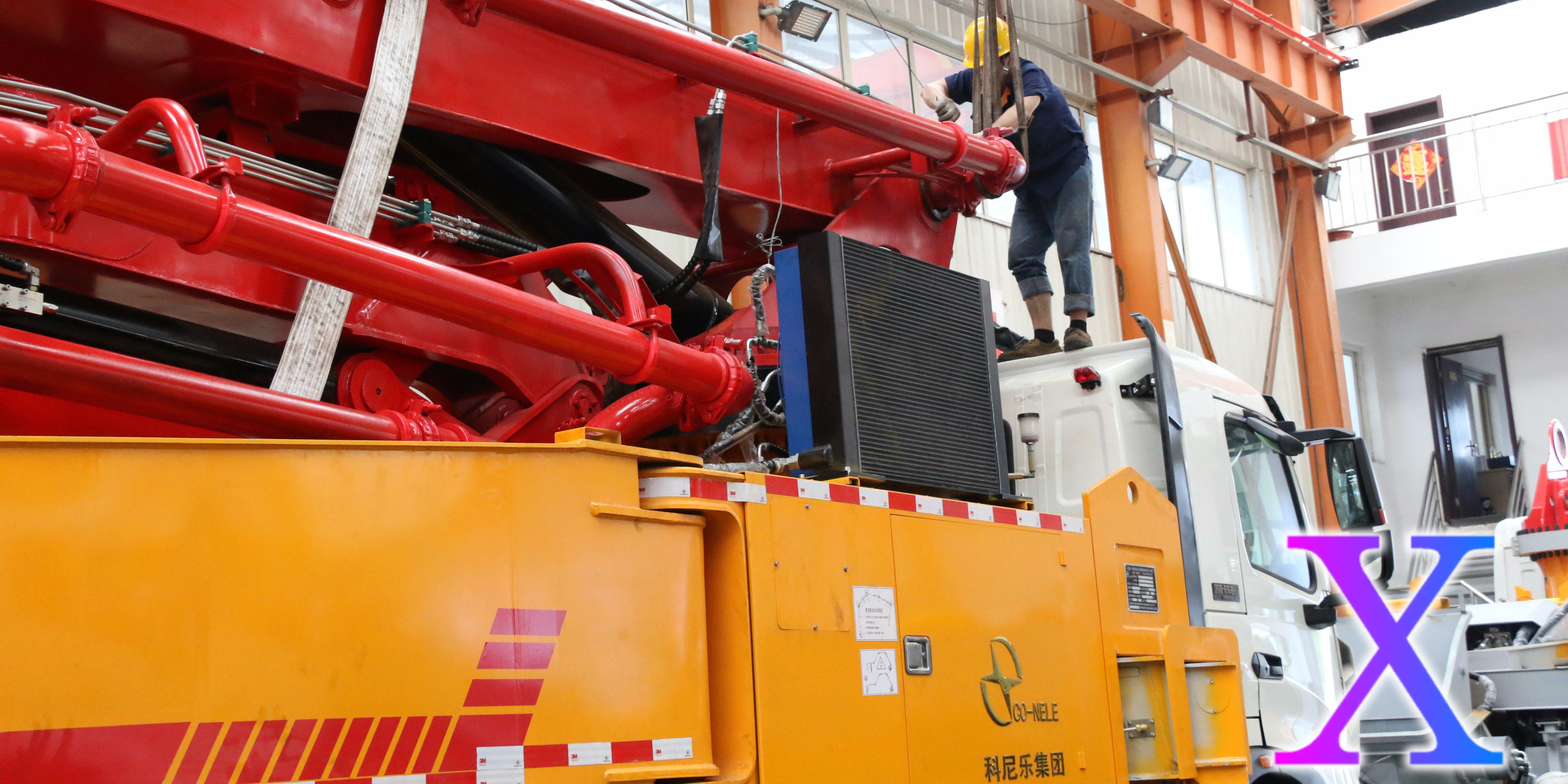 小型混凝土泵車如（rú）何正確采（cǎi）取措施預防生鏽？——科尼樂