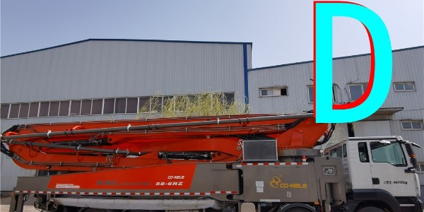 混凝土泵車根據型號的不同（tóng），自重不等