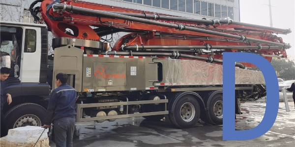 泵車伸展布料杆應按出廠說明書的順序進行