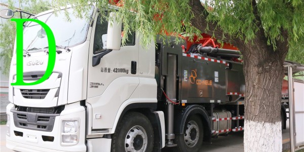 混凝土泵車（chē）堵管位置的判斷？